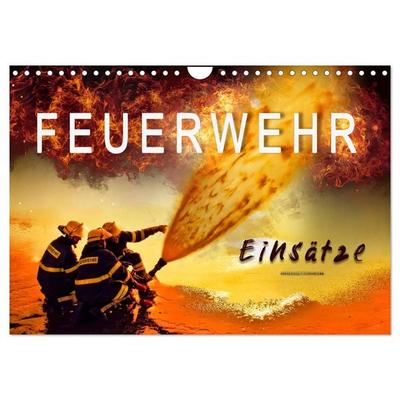 Feuerwehr - Einsätze (Wandkalender 2026 DIN A4 quer), CALVENDO Monatskalender