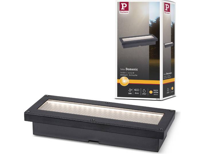 Paulmann Solar LED Bodeneinbauleuchte Domenic