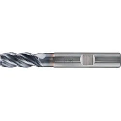 PFERD Tools VHM Eckfräser lang 4 Schneiden Radius TiAlN Schaft HB Universal Line - 23000157
