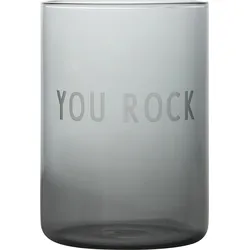 Favourite You Rock Wasserglas schwarz