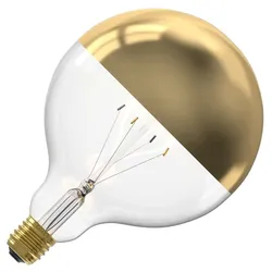 Calex | LED-Glühfaden | Große Fassung E27 | Globelamp | 125mm | 4W