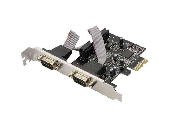 Digitus 2 x DB9 M interfacekaart/-adapter Intern Serie