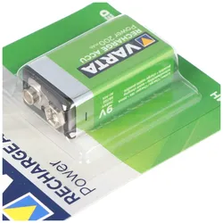 Varta Power Akku HR 22 9V Block 200 mAH - 1er Blister