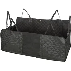 Trixie Car Seat Cover, 1.64 × 1.61 m, black (Hund, Waschbar), Tiertransport