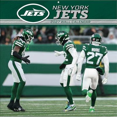 New York Jets 2027 Wall Calendar