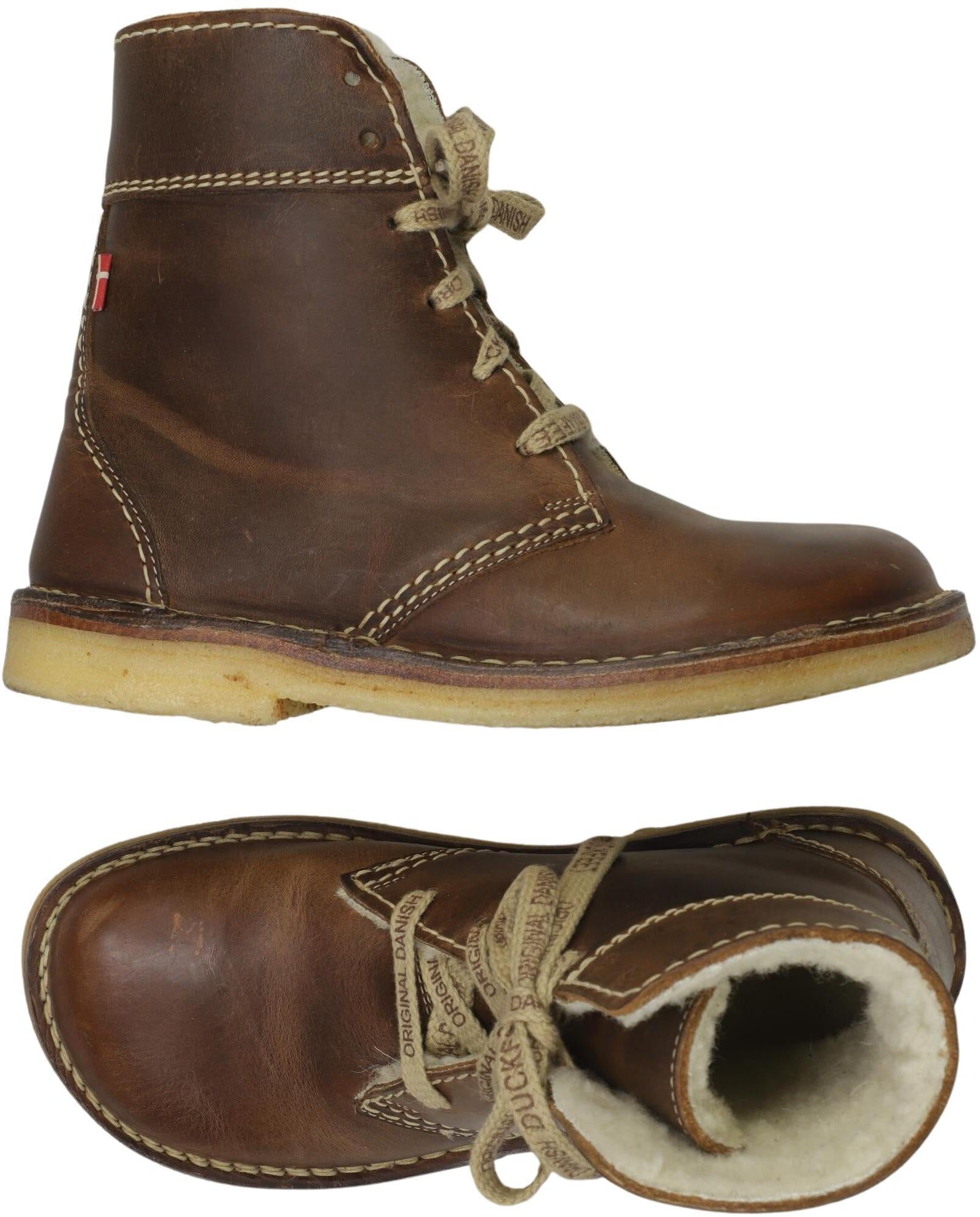 Duckfeet Damen Stiefelette, Braun, Gr. EU 40, kein / Etikett - Second Hand