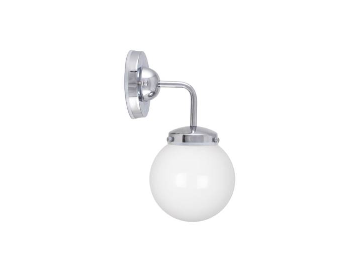 Retro Wandlampe „Alley“ Ø 20/ H 30 cm Silber Globen Lighting