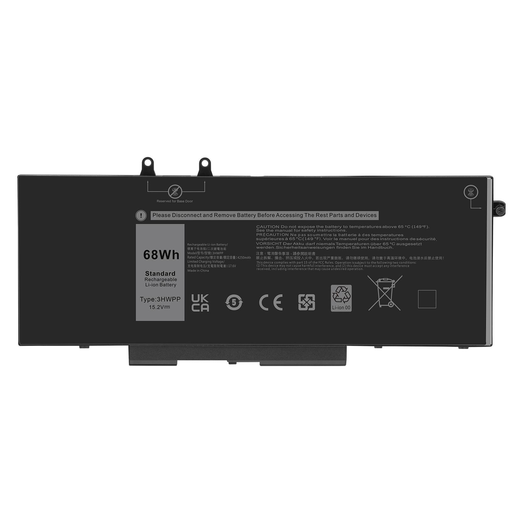 Dell BTRY,PRI,90WHR,6C,LITH,BYD (6 Zellen) (451-BCHM)