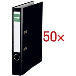 OTTO Office 50x Ordner »Exclusive I« schwarz, 5x32x28.5 cm