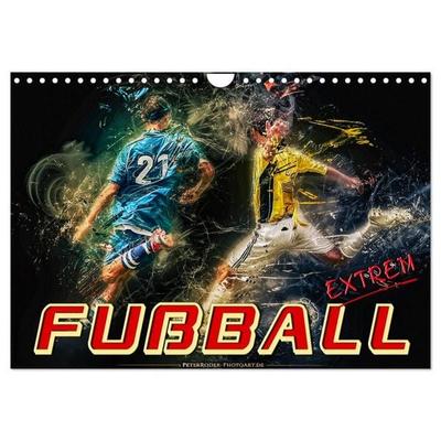 Fußball - extrem (Wandkalender 2027 DIN A4 quer), CALVENDO Monatskalender