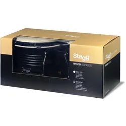 Stagg BW 200 BK - bongosy drewniane (bongos), Perkussion, Schwarz
