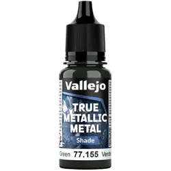 Vallejo True Metallix Metal SHADE Amber Green 18ml (155)
