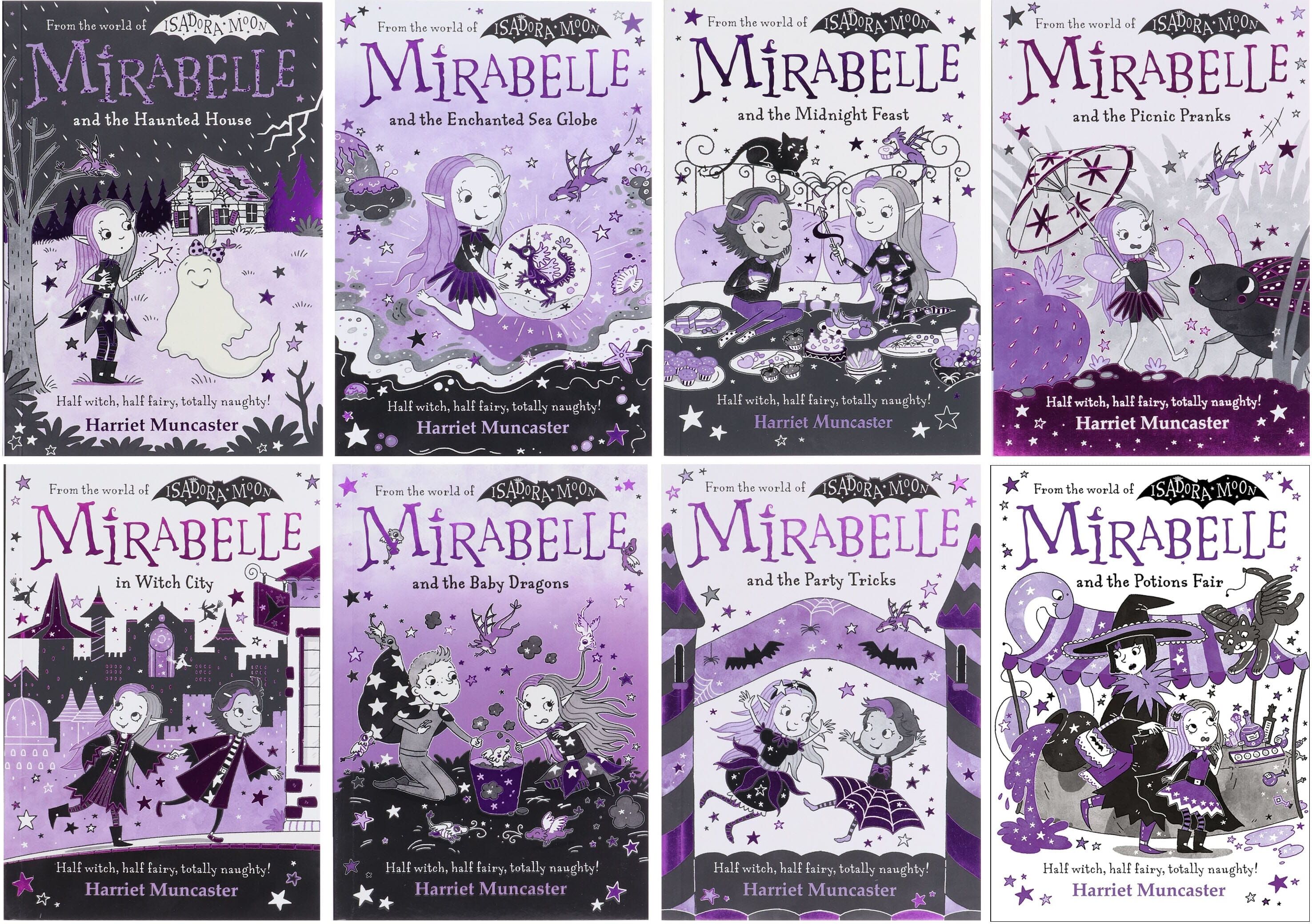 Mirabelle Series (Books 9-16) by Harriet Muncaster: Illustrated 8 Books Collection Set (Isadora Moon) - Ages 5-8 - Paperback Oxford University Press