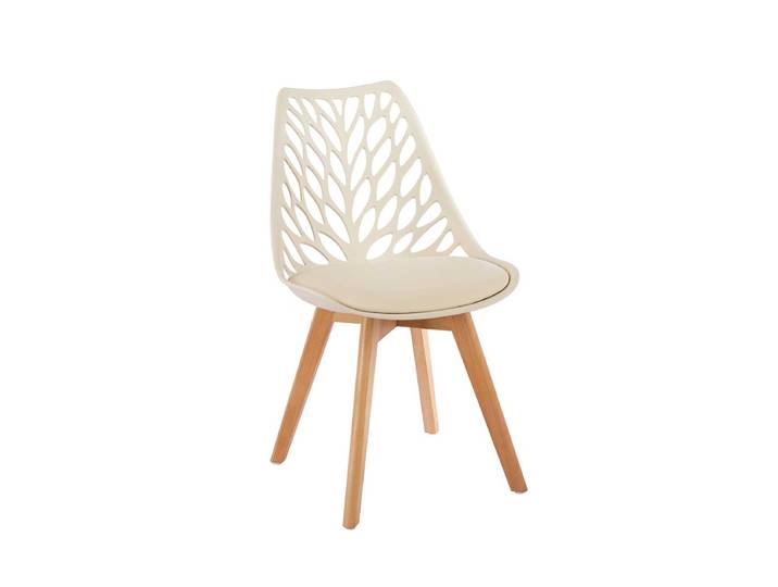 4er Set Viva Stühle - Beige