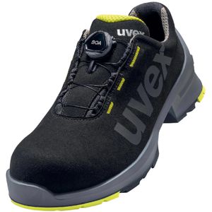 Uvex Sicherheitsschuhe 1 BOA, 65668, ESD, S2, Halbschuhe, Kunststoffkappe, Mikrovelours, Gr. 50