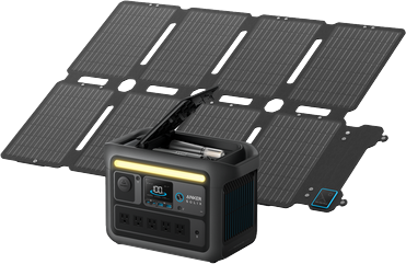 Anker SOLIX C800X + 100W Solar Panel