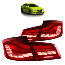 Voll LED Rückleuchten passend für BMW F10 Limousine 2010-2016 Rot in OLED Technik