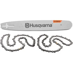 Husqvarna X-Force Kit Schiene & 2x Kette H25
