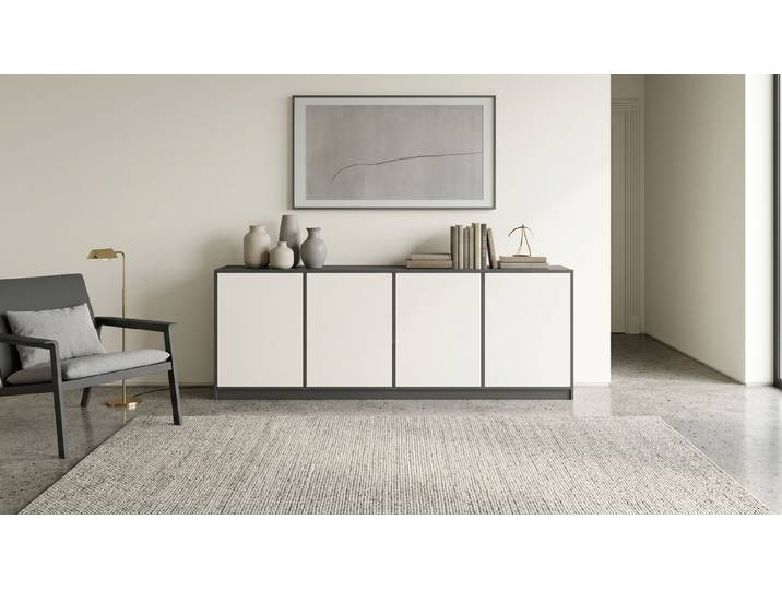 Pickawood Sideboard Premium Dekore Basaltgrau