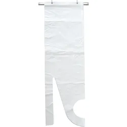 Set aus 500 PE-Schürzen STANDARD und Schürzenblockhalter Flex