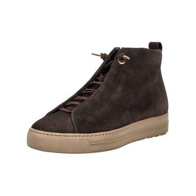 Sneaker PAUL GREEN "Paul Green Sneaker Leder", Damen, Gr. 38, braun, Leder, Schuhe Sneaker