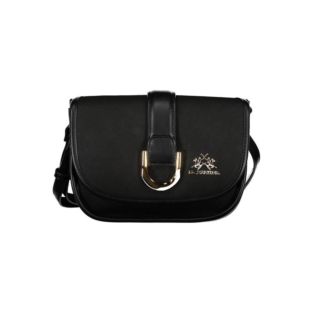 Schwarze Polyethylen-Handtasche