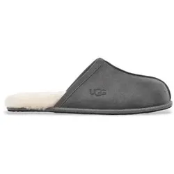 UGG für Herren. 1101111 Graue Scuff-Slipper aus Leder (40), Wohnung, Wildleder, Keine, Heimtextilien