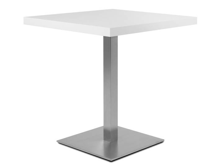Z2 Esstisch QUADRATO, Weiß, Holznachbildung