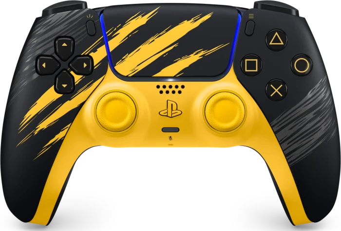 PlayStation 5 DualSense Wireless Controller - Marvel's Wolverine Battle Yellow Limited Edition