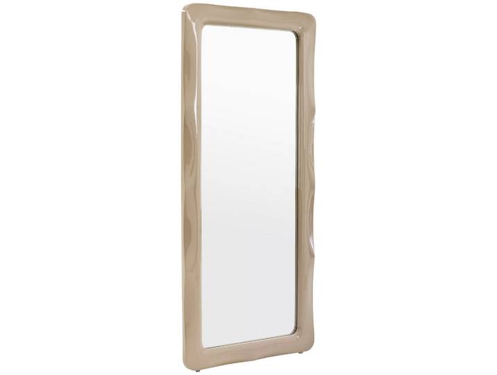 Novel Wandspiegel, Kaschmir, Glas, Holzwerkstoff, rechteckig, 80x180x4.3 cm, Ganzkörperspiegel, Spiegel, Ganzkörperspiegel