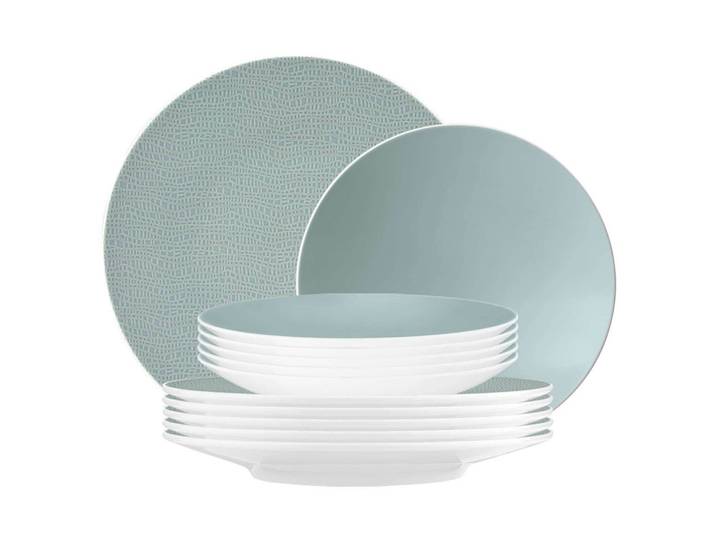 TAFELSERVICE Life Fashion Green Chic 12-tlg.