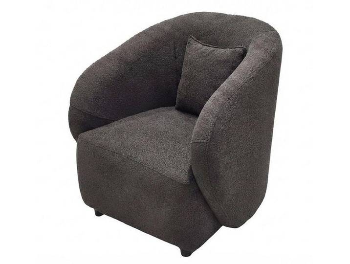 JVmoebel Sessel Sessel bequem weich geräumig schön moderner Stil grau (1-St., 1-tlg)