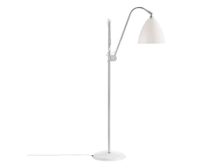 GUBI Bestlite BL3M vloerlamp mat wit - chroom