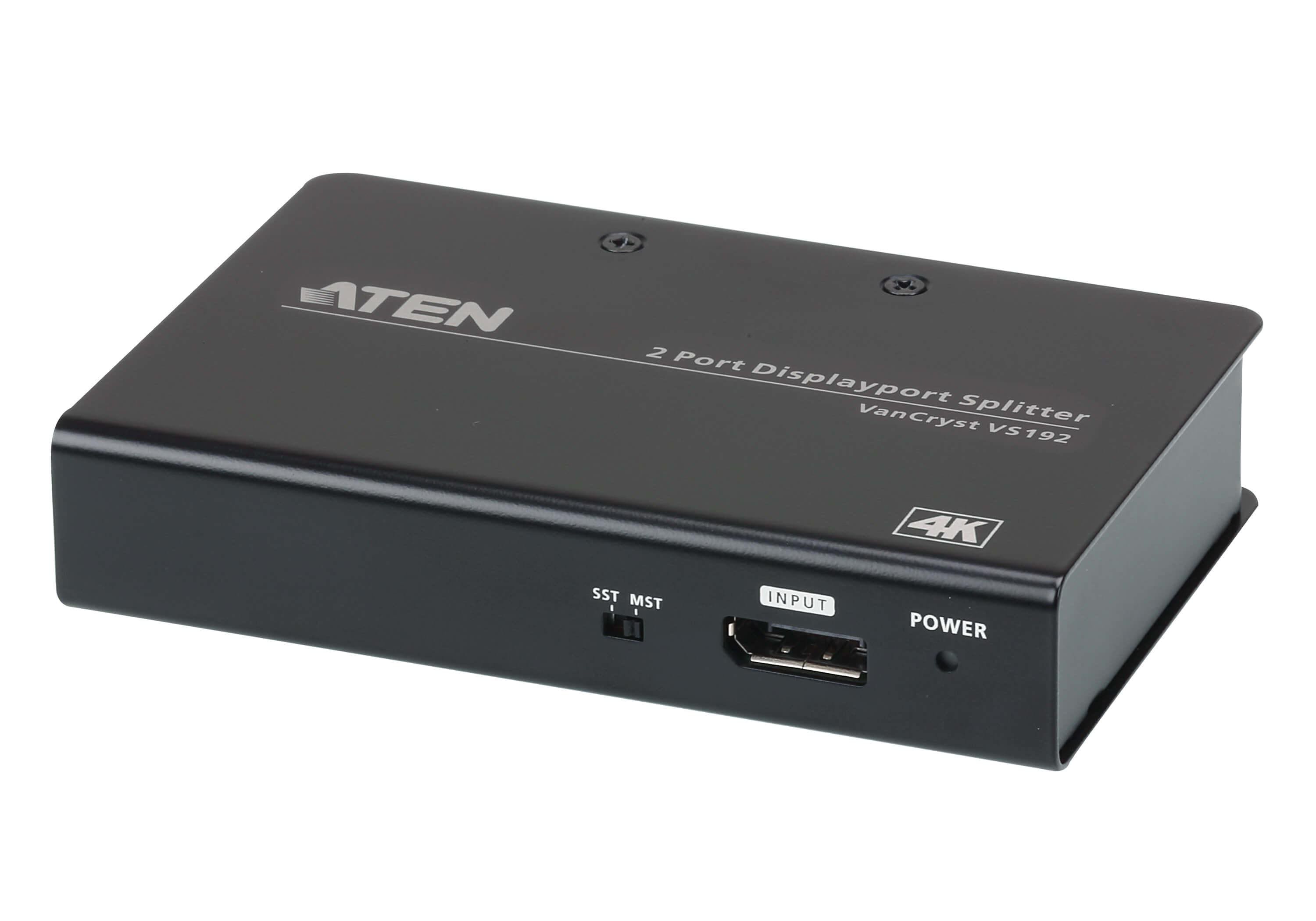 Aten VS192 2-Port True 4K DisplayPort Splitter