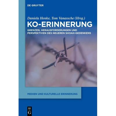 Ko-Erinnerung, Gebundene Ausgabe von , De Gruyter, 978-3-11-062143-3