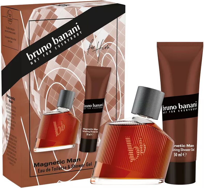 Bruno Banani - Magnetic Man Eau de Toilette Geschenkset, set