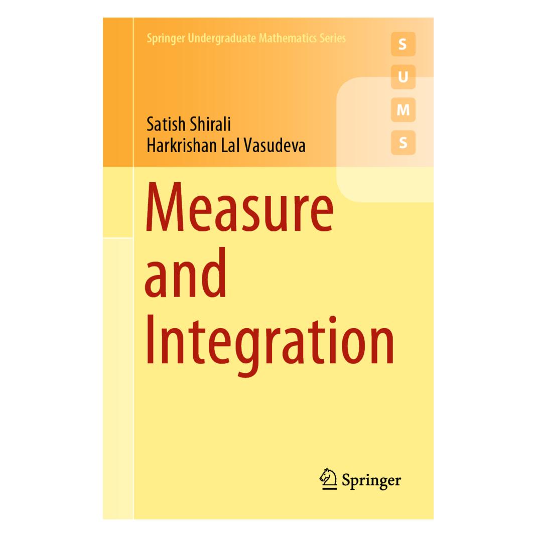 Springer Measure and Integration (Englisch, Softcover, Harkrishan Lal Vasudeva, Satish Shirali) (56065209)