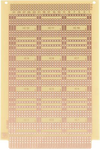 Rademacher WR-Typ 932 Experimentierplatine Hartpapier (L x B) 16cm x 10cm 35µm Inhalt 1St.