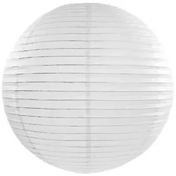 Laterne weiß 25 cm