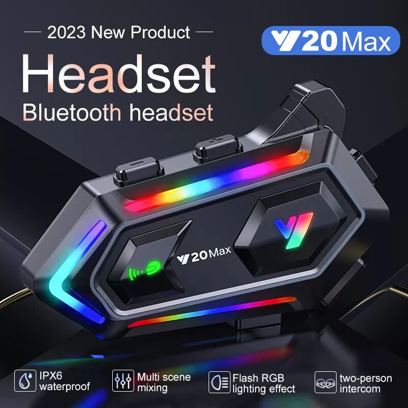 INF Bluetooth-Helm-Headset mit weichem Mikrofon