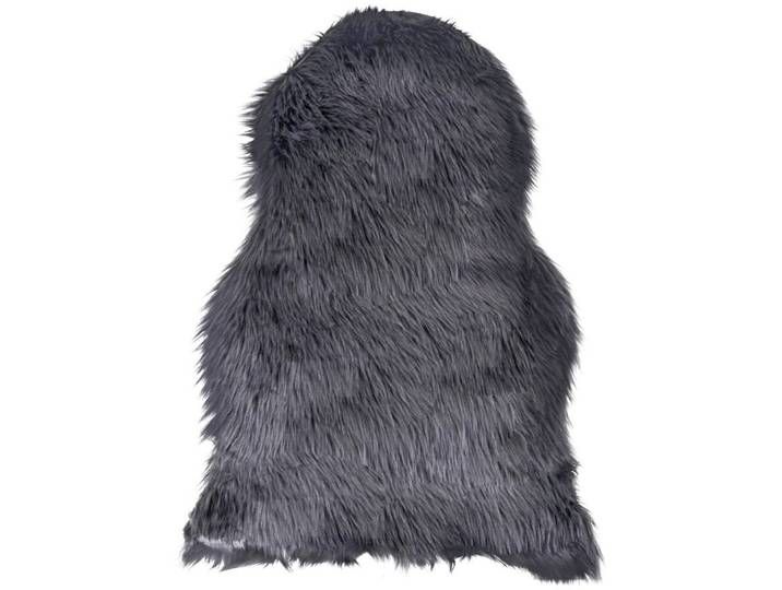 Kunstpelz Qirena grau Polyester B 50 cm