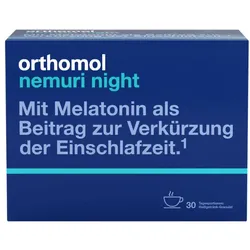 Orthomol Nemuri night Heißgetränk-Granulat 30X10 g