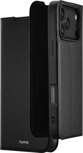 Hama Booklet Apple iPhone 17 Pro Max, iPhone 18 Pro Max Schwarz 232454