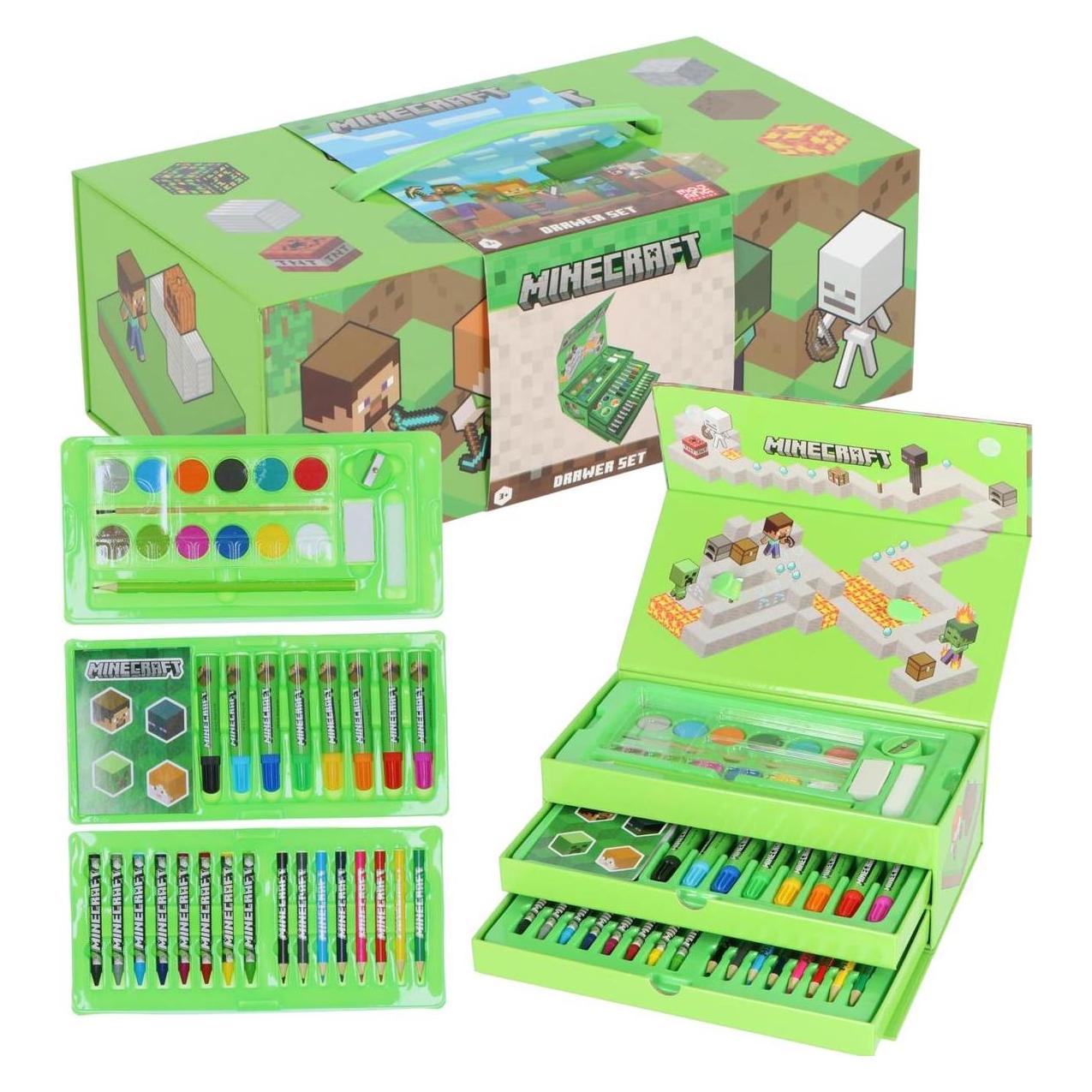 Minecraft Malkasten-Set - 52-teilig. (65810036)