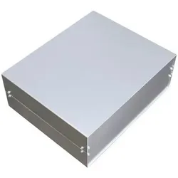 RS PRO Aluminium Alu-Gehäuse Aluminium Aussenmass 30 (Gehäuse), Elektronikzubehör + Gehäuse, Silber