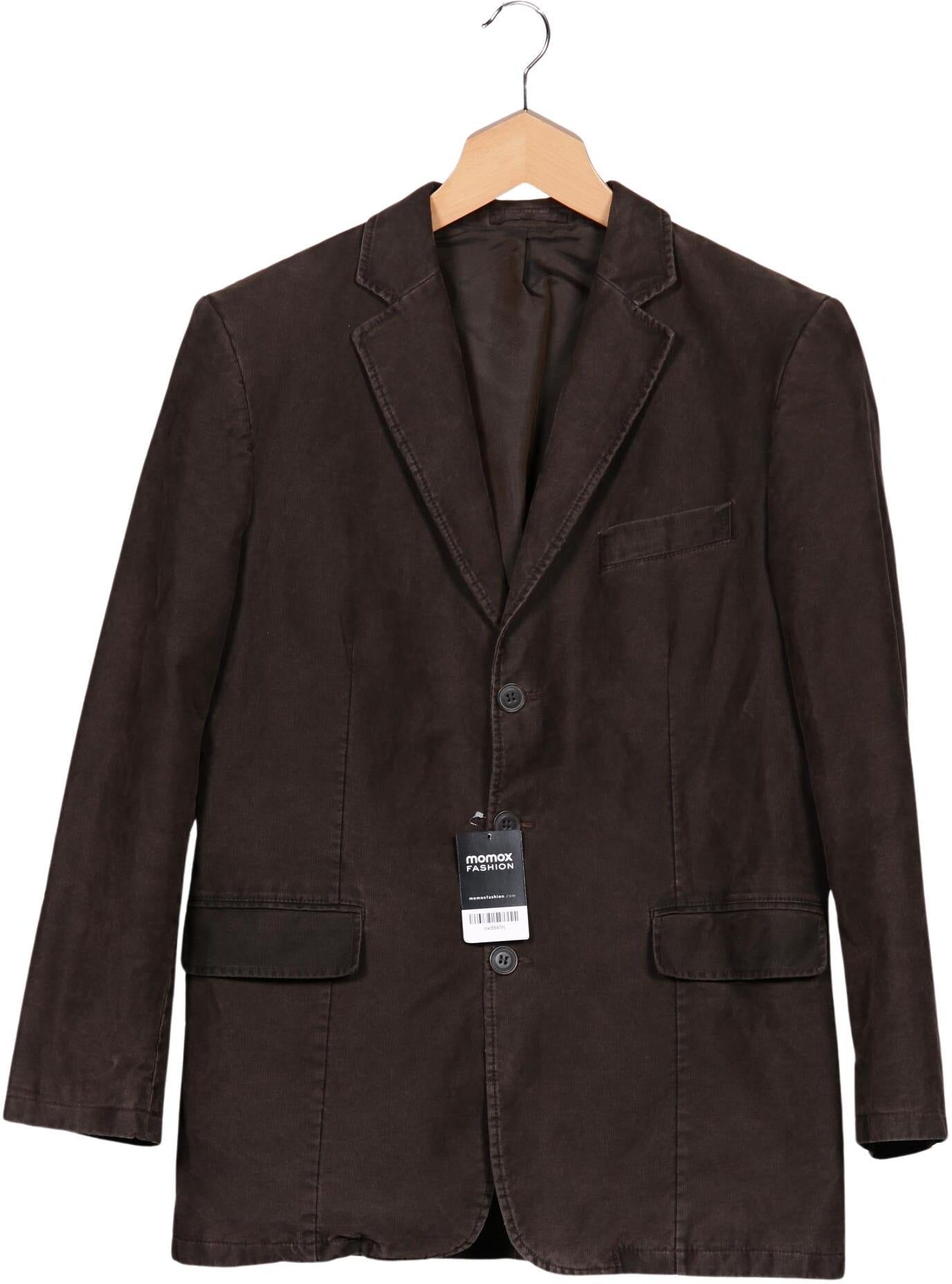 engbers Herren Sakko, Braun, Gr. EU 50, Baumwolle - Second Hand