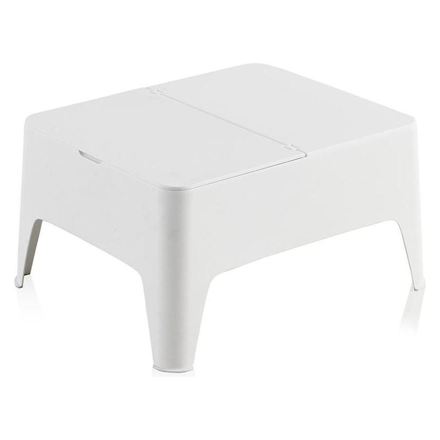 Sp Berner Beistelltisch Alaska Weiss Kunststoff 58 x 48 x 30 cm (45299132)