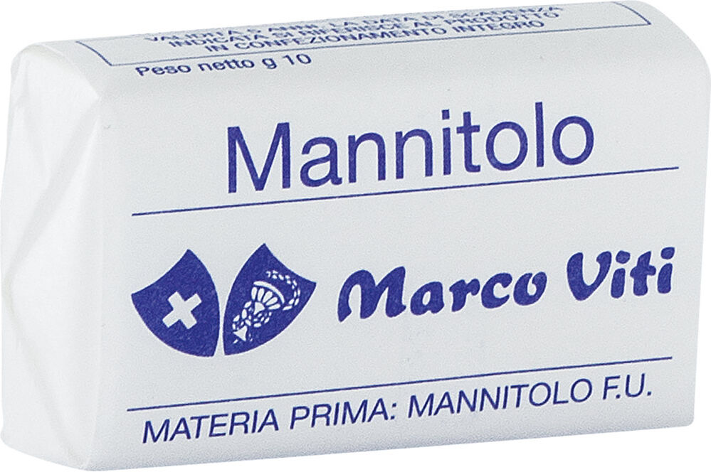 MARCO VITI FARMACEUTICI SpA Mannite F.U. Per Stitichezza Panetto 10g - Integratore Naturale - Benefici e Utilizzo