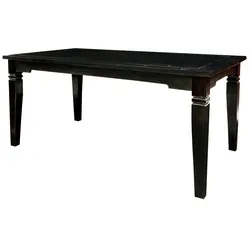 Esstisch   , schwarz , Maße (cm): B: 160 H: 77