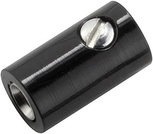 Kahlert Licht Miniatur-Laborbuchse Buchse, gerade Stift-Ø: 2.6mm Schwarz